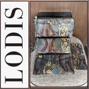 Lodis 4 piece Wallet Matching Bundle Set